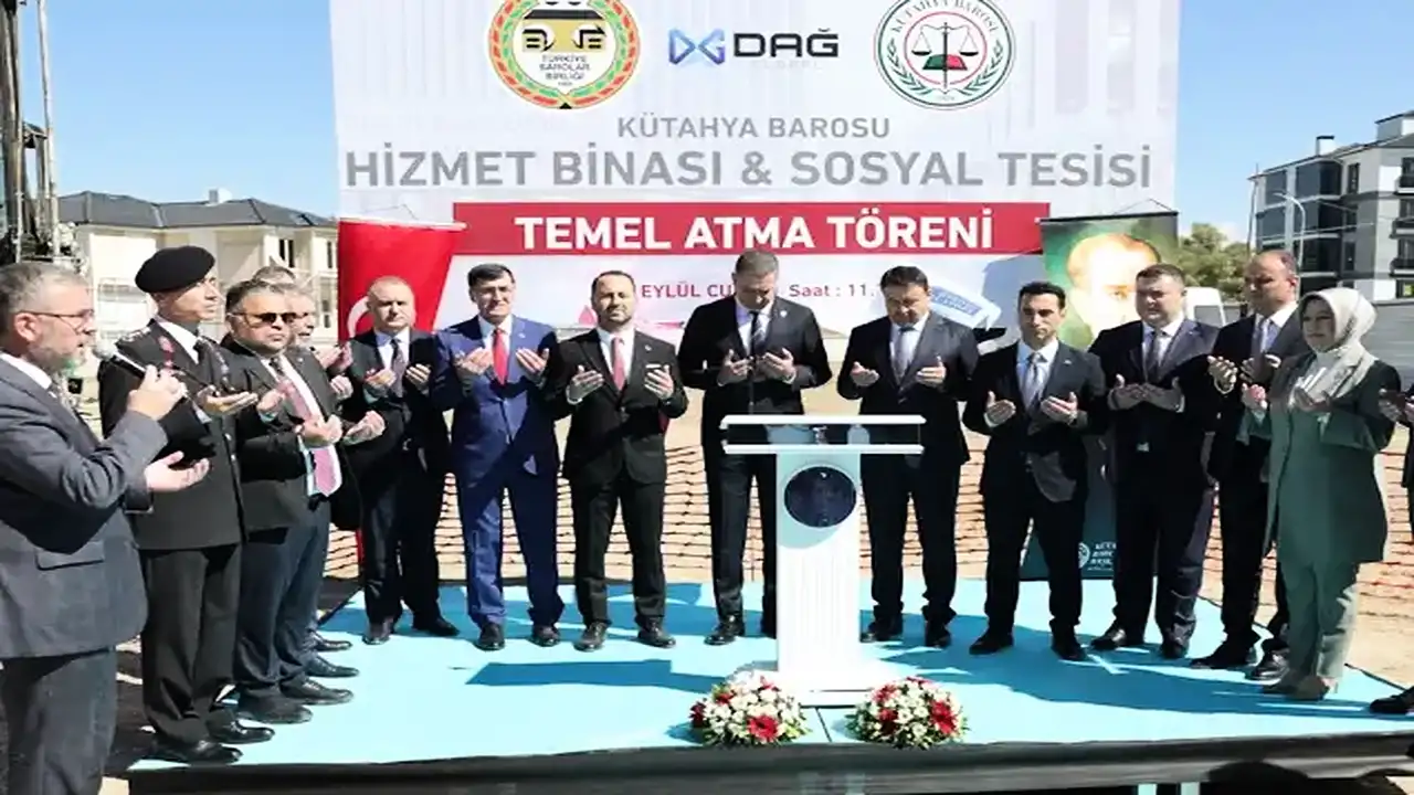 Kütahya'da yeni baro binasının temeli atıldı