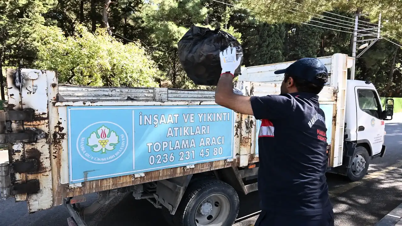 Manisa'da Spil Dağı yolu pırıl pırıl yapıldı