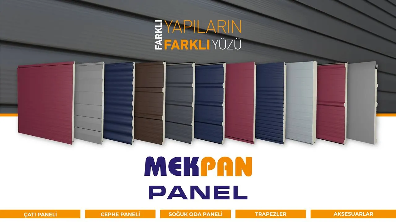 Mekpan Panel Tek Çatı Altında Türkiye'nin En Yüksek Kapasiteli Üretimini Gerçekleştiriyor