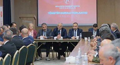 MHP Konya İl Teşkilatı'nda yeni dönemin ilk toplantısı gerçekleşti