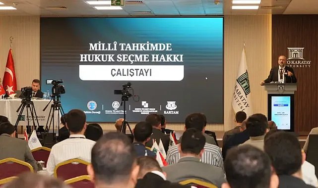 Millî Tahkimde Hukuk Seçme Hakkı Konya'da Masaya Yatırıldı