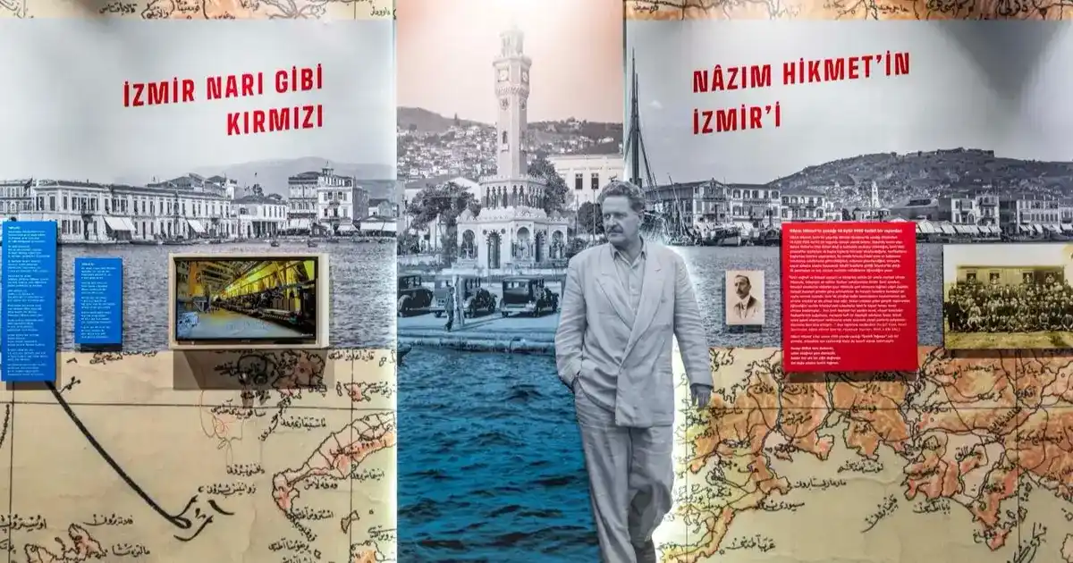 Nâzım Hikmet sergisi İzmir'de açıldı