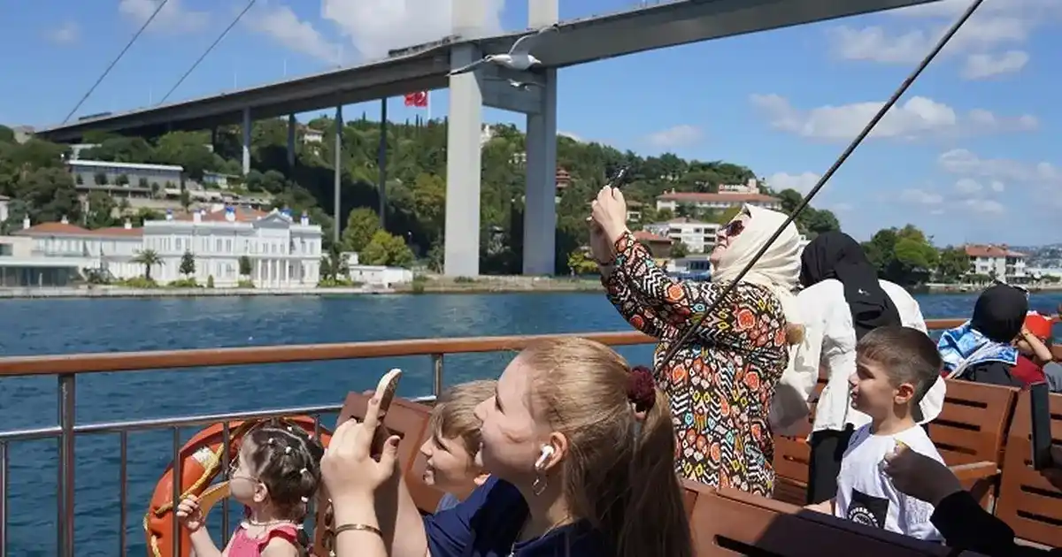 Okula dönüş öncesinde Boğaz turu