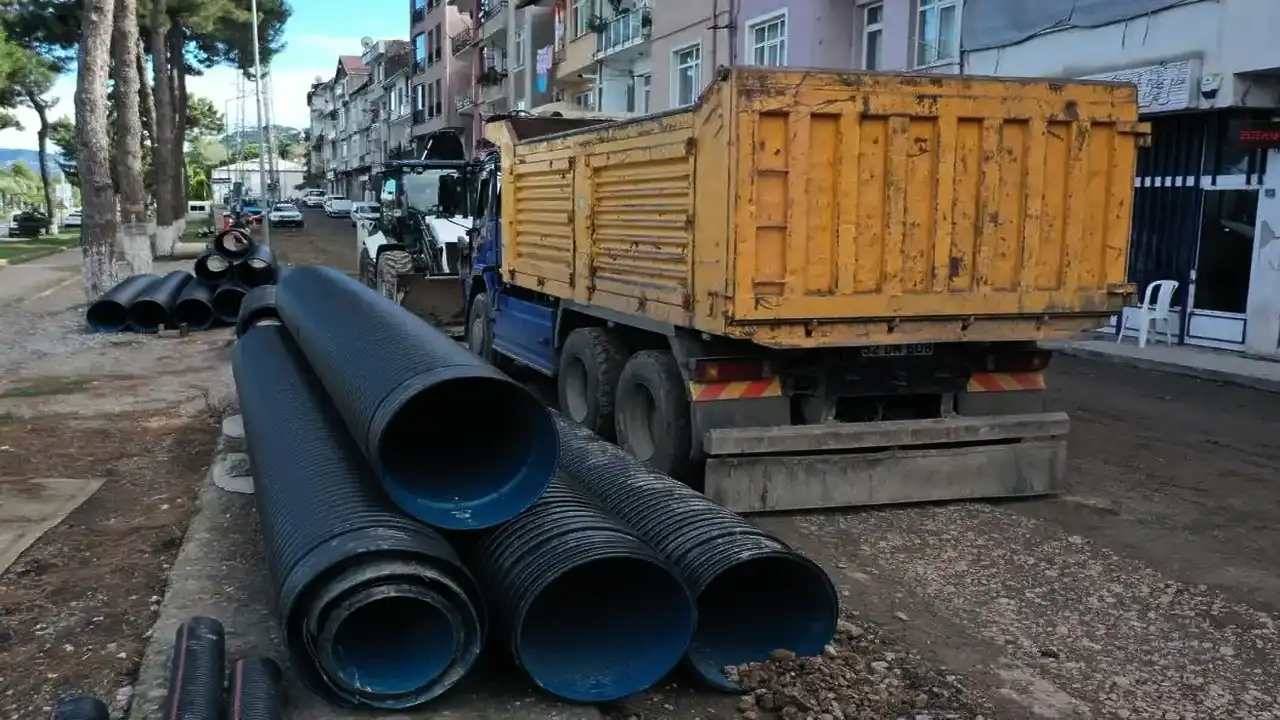 Ordu'nun Perşembe ilçesinde dev altyapı hamlesi