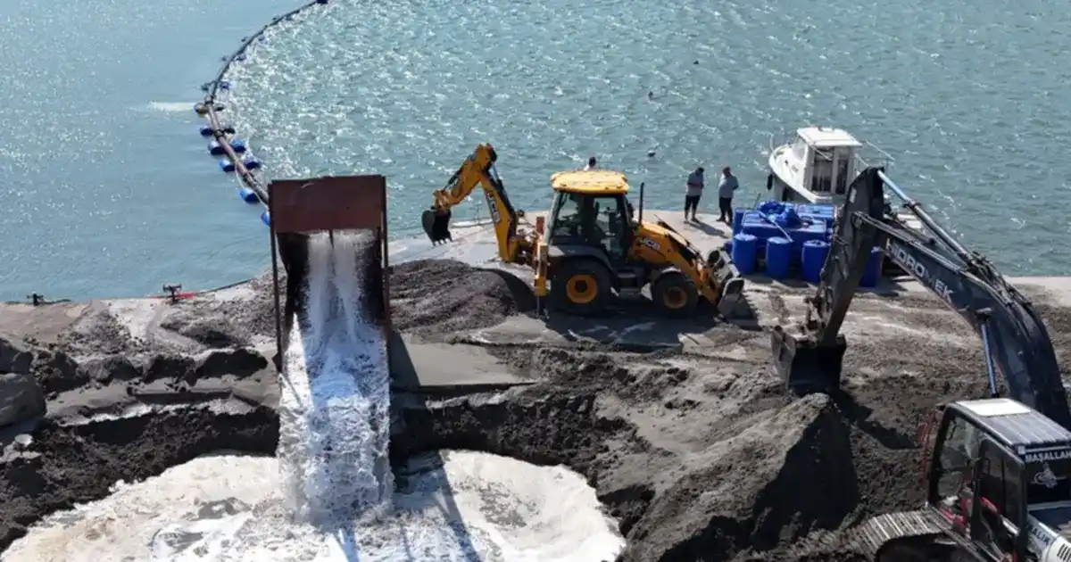 Samsun’da deniz tabanı yenileniyor, kıyılar güçleniyor
