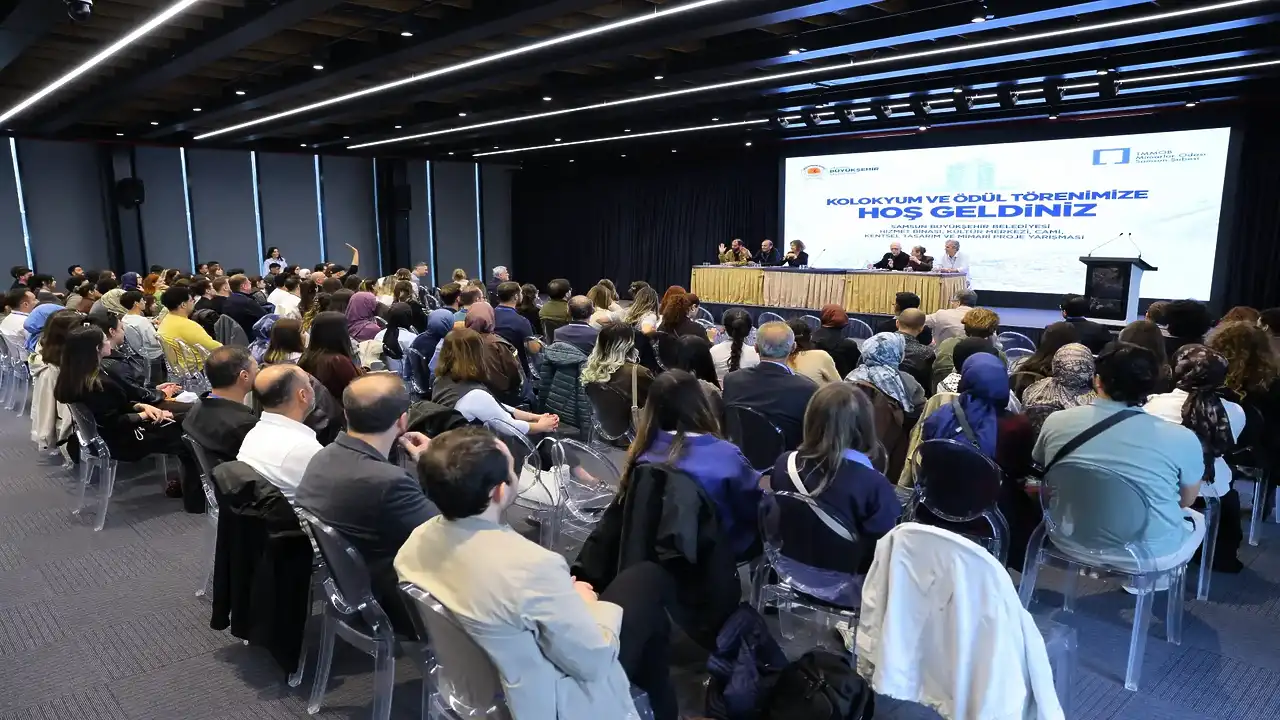 Samsun'da mimari proje yarışmasında ödüller sahiplerini buldu