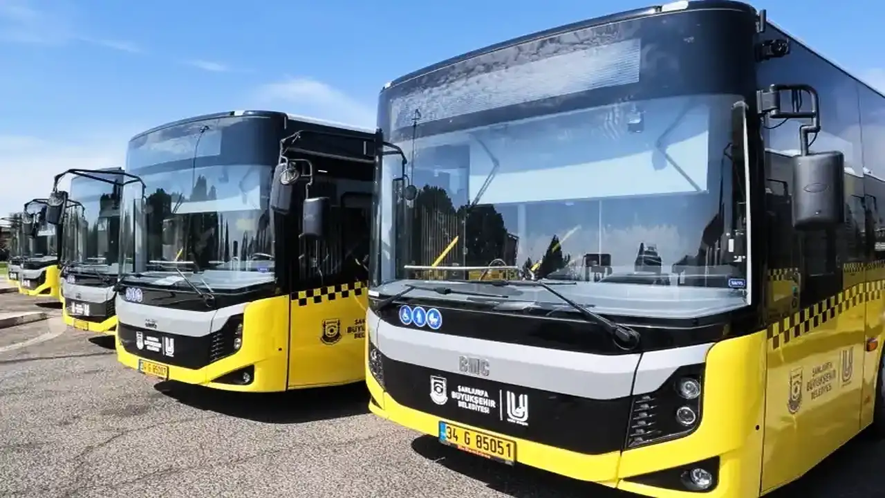 Şanlıurfa'da ulaşım filosuna 30 yeni otobüs katıldı