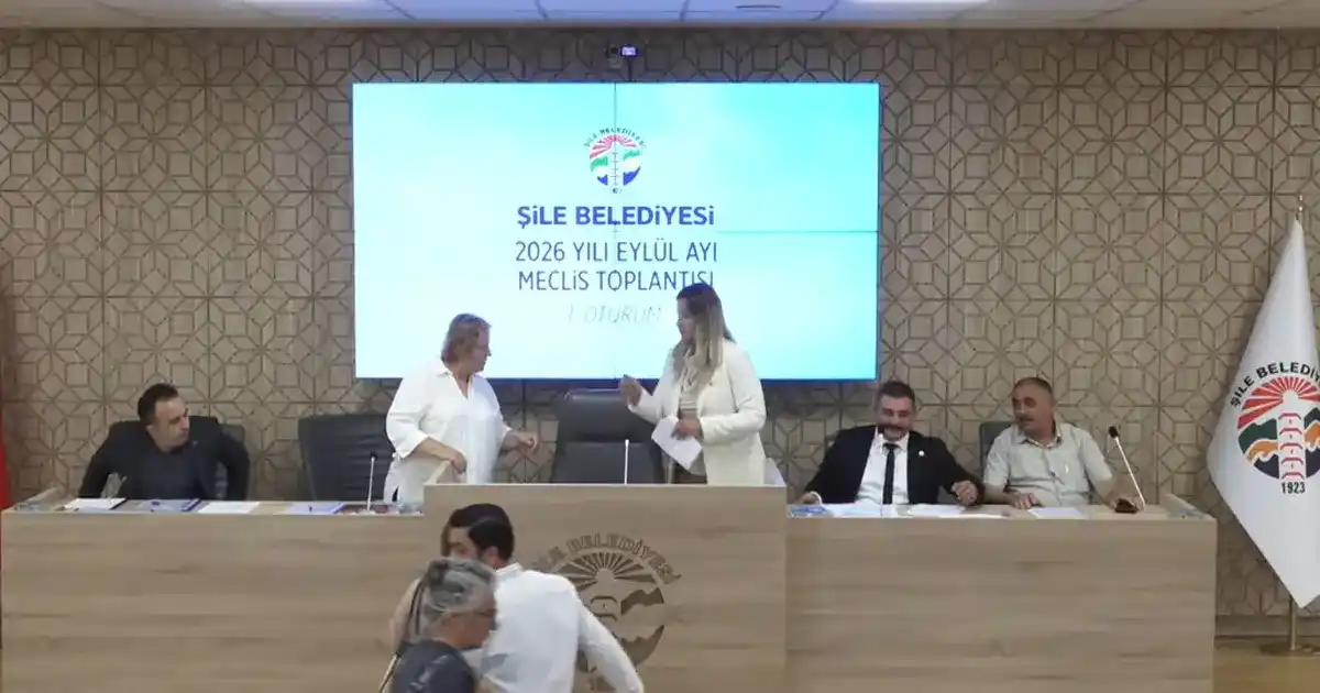 Şile Belediyesi Meclisi’nde CHP’li üyeler oturumu kapattı!