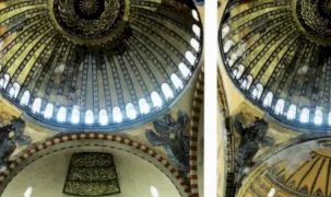 Ayasofya restorasyonunda yeni aşamaya geçildi