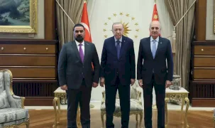 Cumhurbaşkanı Erdoğan, Irak Temsilciler Meclisi Başkanı Halbusi’yi kabul etti