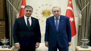Cumhurbaşkanı Erdoğan Külliye'de Cemil Tugay'ı ağırladı