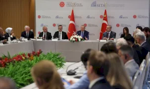 Cumhurbaşkanı Erdoğan, New York’ta ABD’li düşünce kuruluşu temsilcileriyle buluştu