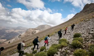 Dağcılar Mereto Zirvesi’ne tırmandı