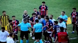 Düzce'de Düzcespor yönetiminden hükmen mağlubiyet tepkisi