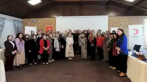 Erzurum'da Kızılay kadın yönetimi istişarede buluştu