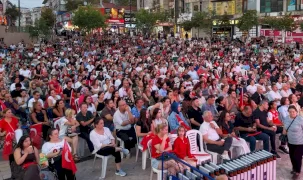 Filenin Sultanları’nın Avrupa Şampiyonluğu Maltepe’de dev ekranda kutlandı