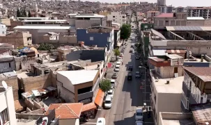 Gaziantep'te kentin ana caddelerine estetik dokunuş