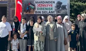 Gazze’deki eğitim mücadelesi Mardin’de gündeme taşındı: 