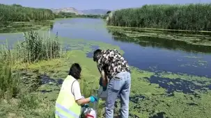 İzmir'de Gediz Nehri'nde kirlilik alarmı veriliyor