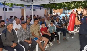 İzmir’de kırsal mahalleler yangına karşı güçleniyor