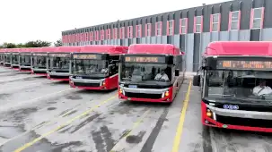 Konya filosuna 10 yeni çevreci otobüs katıldı