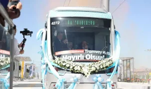 Konya’da Adliye-Şehir Hastanesi Tramvay Hattı açıldı