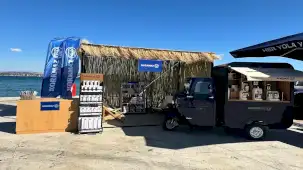 Korkmaz markası Çeşme'de deniz buluşmasına katıldı
