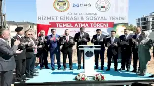 Kütahya'da yeni baro binasının temeli atıldı