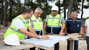 Manisa Gördes içme suyu yatırımı sürüyor