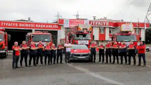 Ordu'da İtfaiye Haftası coşkulu etkinliklerle başladı