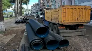 Ordu Perşembe ilçesinde altyapı sil baştan yenileniyor