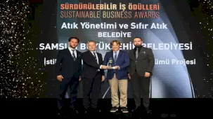 Samsun'un çevreci dönüşüm hamlesi ulusal ödülle taçlandı