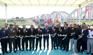 Tarihi Gediz Köprüsü yeniden hizmette