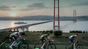 Tarihi yarimadada iki kıtada bisiklet heyecanı başlıyor