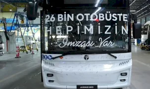 TEMSA’nın 26 bininci otobüsü banttan indi