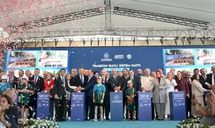 Trabzon’da raylı sistem için butona basıldı!