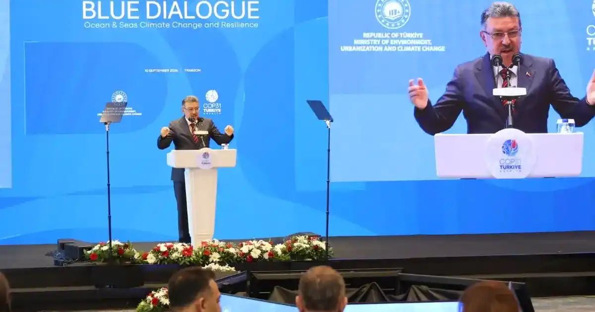 Trabzon'da denizlerde iklim değişikliği masaya yatırıldı