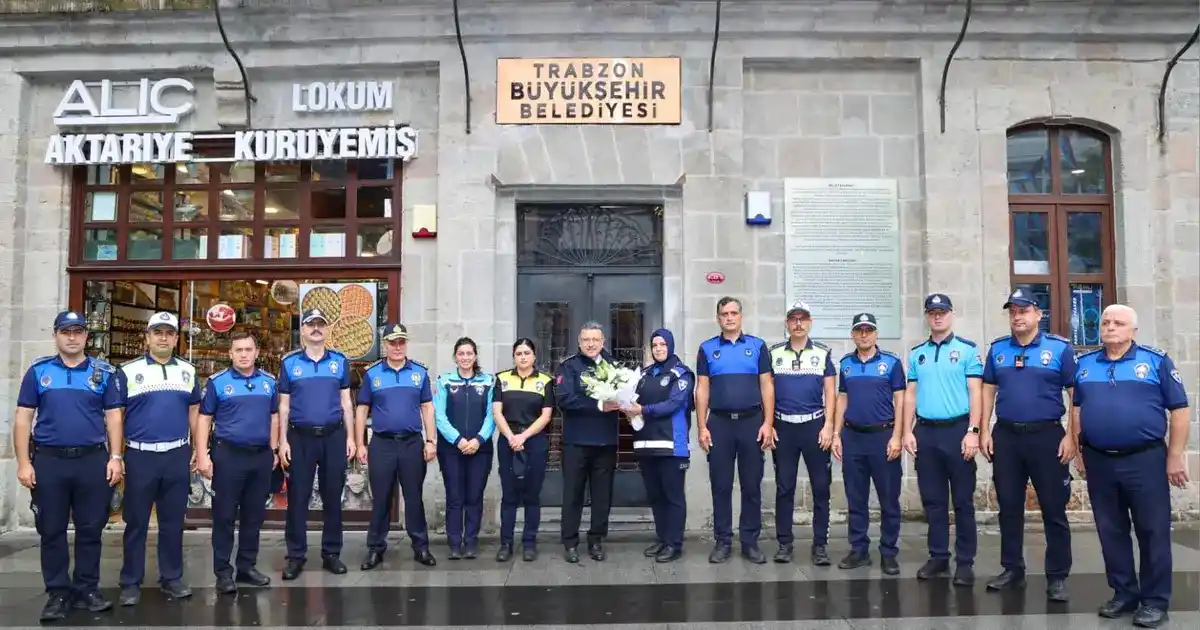 Trabzon’da Zabıta Haftası kutlandı