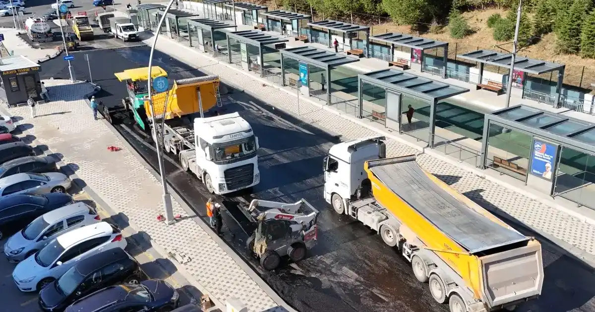 Tramvay güzergâhına Kocaeli Büyükşehir imzası