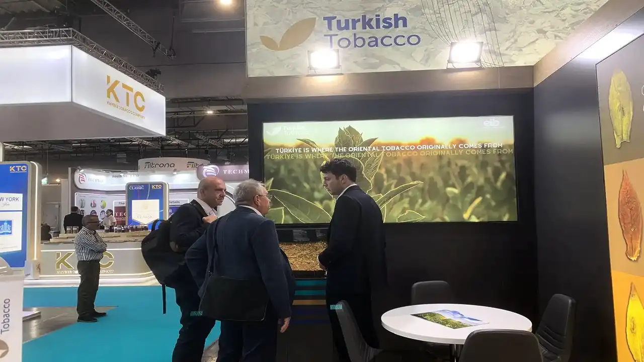 Türk tütünü Almanya fuarında görücüye çıktı