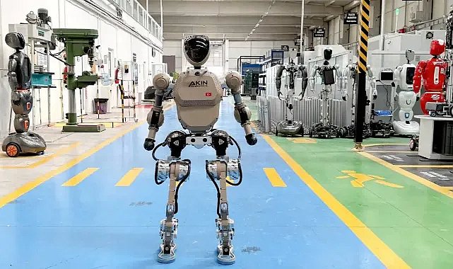 Yerli insansı Robot AKINCI 5, hızı ve çevre algısıyla büyüledi!