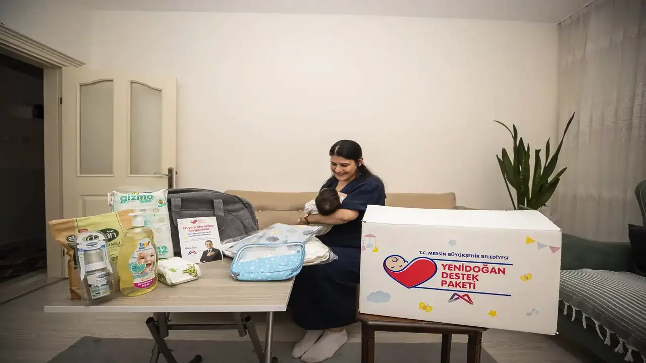 Mersin’de Hoş Geldin Bebek projesiyle ailelere destek