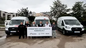 Gebze’den Adıyaman’a kardeş eli