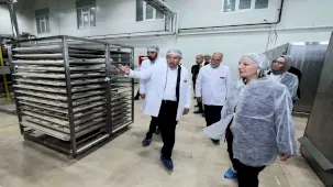 Karatay halk ekmek tesisi tarım kurulunu ağırladı