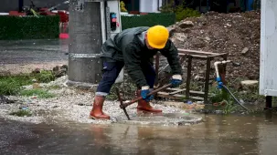 Sakarya'da sağanak yağışın izleri siliniyor