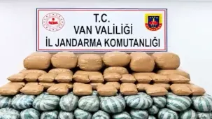 Van'da 517 kilogram uyuşturucu ele geçirildi